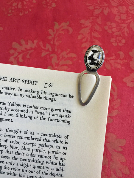 MOBY DICK Silhouette Bookmark