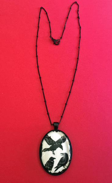 A CONSPIRACY of RAVENS Necklace - pendant on chain