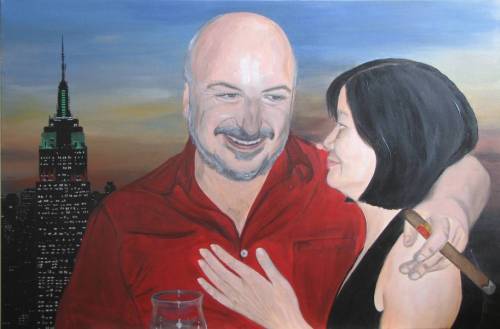 Custom Portrait - Acrylic on Canvas, 24x36" or 30x30"