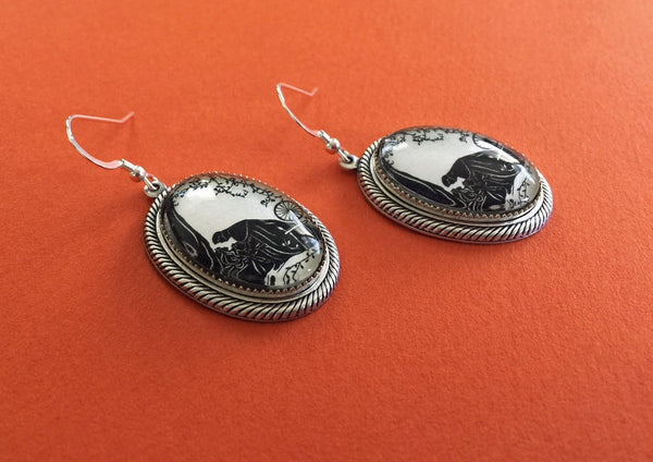 SLEEPING BEAUTY Earrings - Silhouette Jewelry