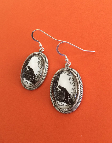 SLEEPING BEAUTY Earrings - Silhouette Jewelry