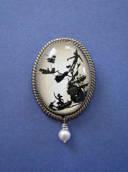PETER PAN Brooch - Silhouette Jewelry