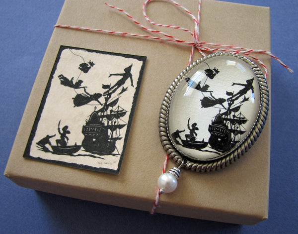 PETER PAN Brooch - Silhouette Jewelry