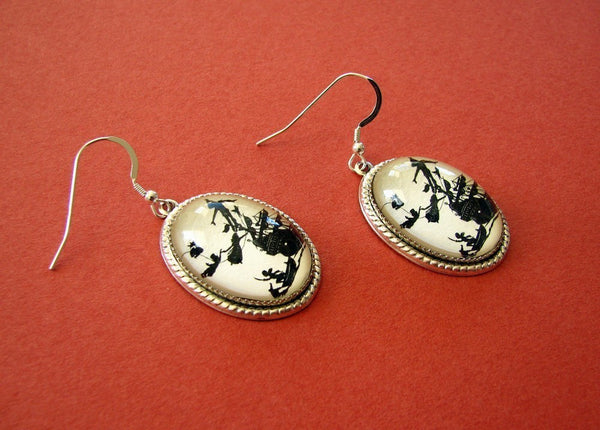 PETER PAN Earrings - Silhouette Jewelry