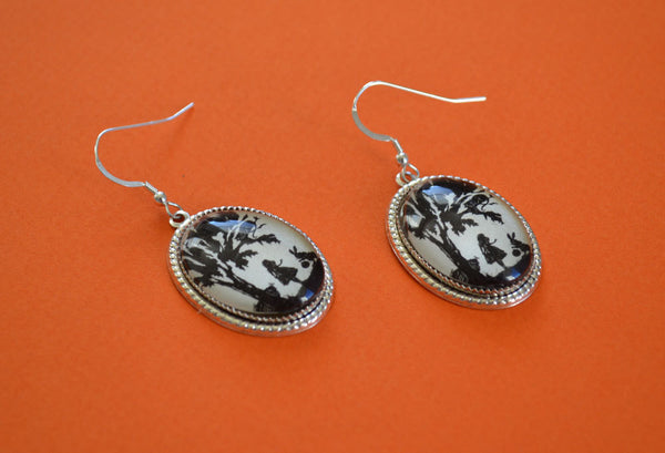 ALICE IN WONDERLAND Earrings - Silhouette Jewelry