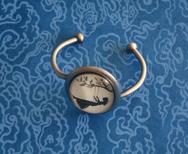 GIRL on a SWING Bracelet - Silhouette Jewelry