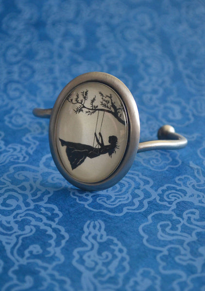 GIRL on a SWING Bracelet - Silhouette Jewelry