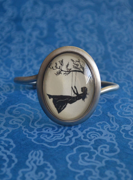 GIRL on a SWING Bracelet - Silhouette Jewelry