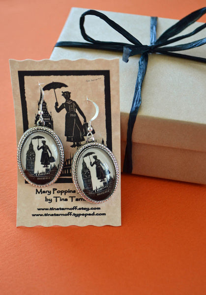 MARY POPPINS Earrings - Silhouette Jewelry