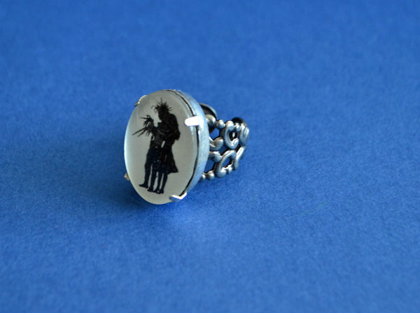 EDWARD SCISSORHANDS Ring - Silhouette Jewelry