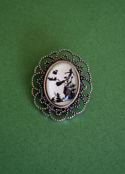 PETER PAN Brooch - Silhouette Jewelry
