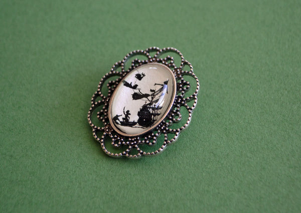 PETER PAN Brooch - Silhouette Jewelry