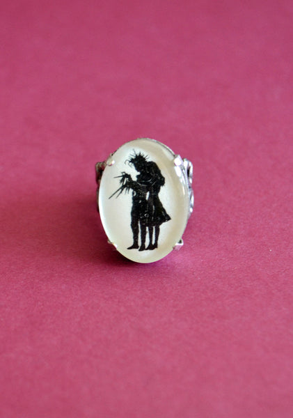 EDWARD SCISSORHANDS Ring - Silhouette Jewelry