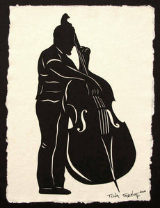 CHARLES MINGUS Papercut - Hand-Cut Silhouette