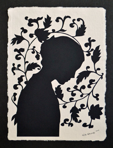 JANE EYRE Papercut - Hand-Cut Silhouette