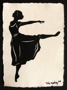 MARGOT FONTEYN Papercut - Hand-Cut Silhouette