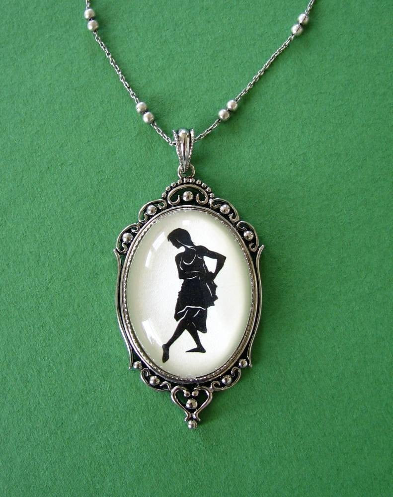 ISADORA DUNCAN - Silhouette Necklace, Pendant on Chain