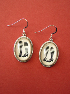 WAITING for the PHONE to RING Earrings - Silhouette Jewelry