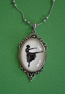 MARGOT FONTEYN Necklace, pendant on chain - Silhouette Jewelry