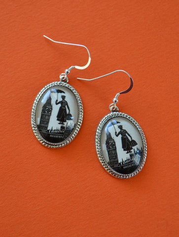 MARY POPPINS Earrings - Silhouette Jewelry